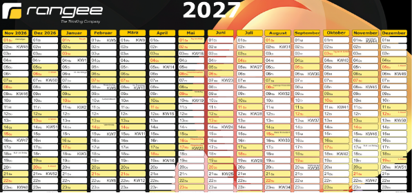 Kalender 2027